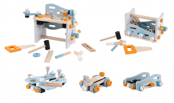Kit de construction en bois pour enfants ECOTOYS