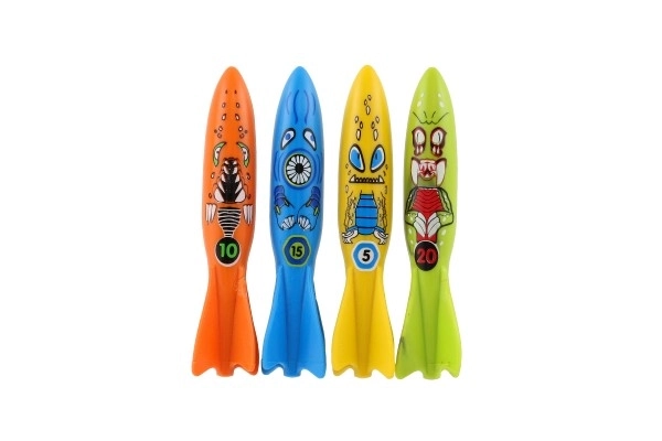 Torpille en plastique pour plongée 13 cm