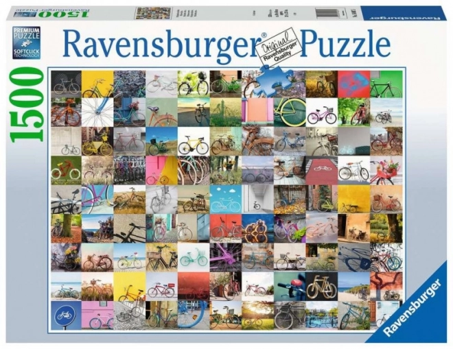 Puzzle Ravensburger 99 vélos 1500 pièces