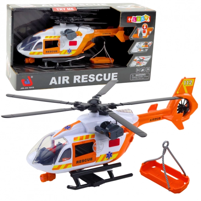 Hélicoptère de secours avec lumières et sons