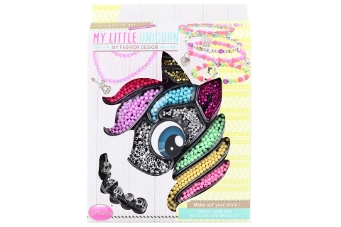 Perles en plastique licorne
