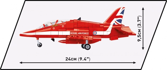 Kit de construction BAe Hawk T1 Flèches Rouges 389 pièces
