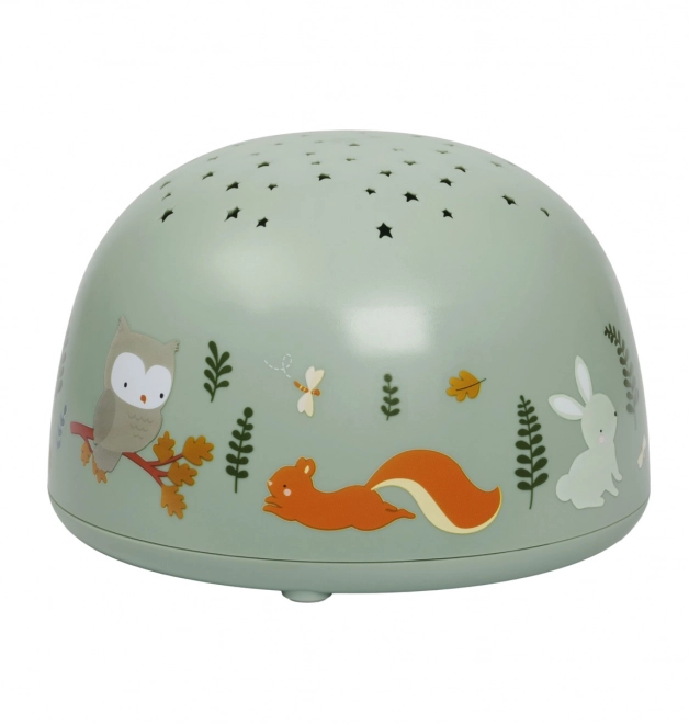 A Little Lovely Company Lampe Projecteur – Amis de la forêt