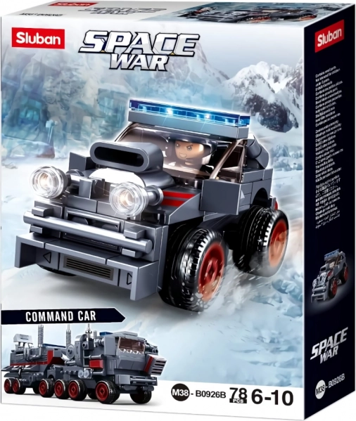 Sluban Space War véhicule de patrouille kit de construction