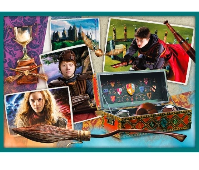 Puzzle Harry Potter - Dans le monde d'Harry Potter 10 en 1
