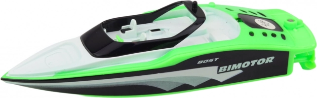 Bateau à moteur télécommandé vert