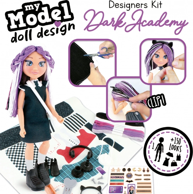 EDUCA Ensemble Créatif My Model Doll Design : Académie Obscure