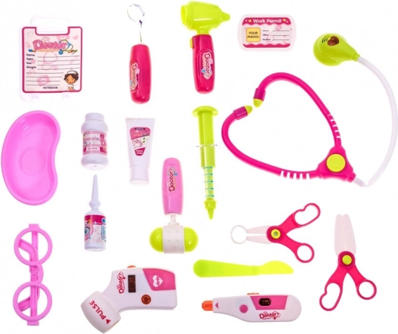 Riche ensemble d’outils pour le rôle de petit docteur