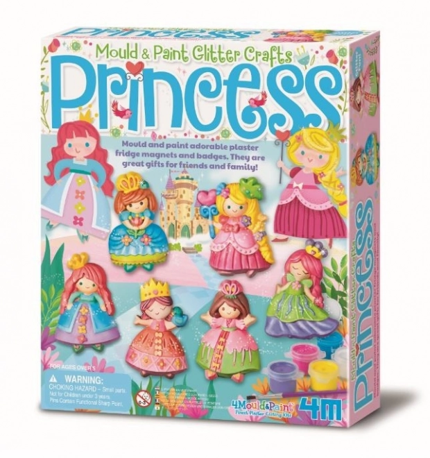 Ensemble créatif princesse pailletée