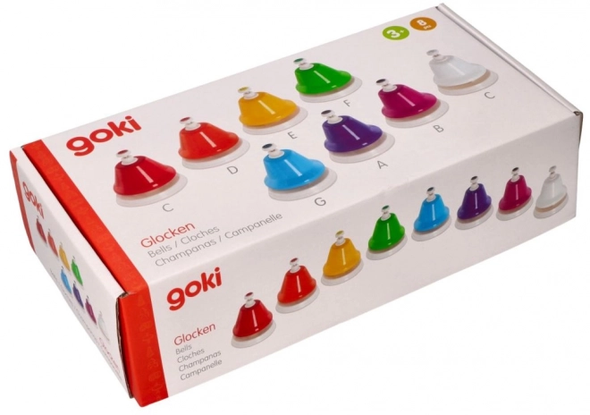 GOKI Cloches musicales 8pcs