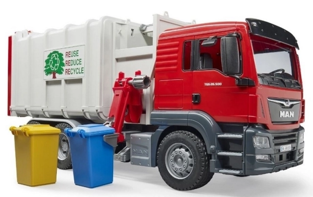 Camion poubelle Bruder MAN TGS