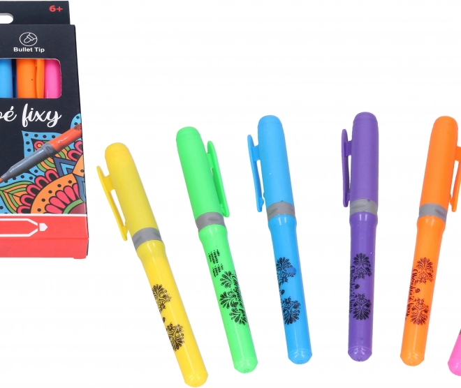 Ensemble de marqueurs acryliques 6 couleurs