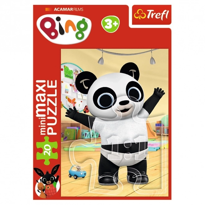 Minipuzzle miniMaxi 20 pièces Les amis de Bing/Lapin Bing