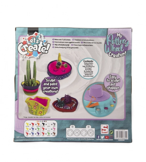 Tour de potier pour enfants Creator