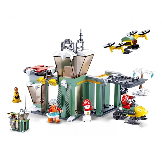 Sluban Sauveteurs d'hiver M38-B0953 Base de secours