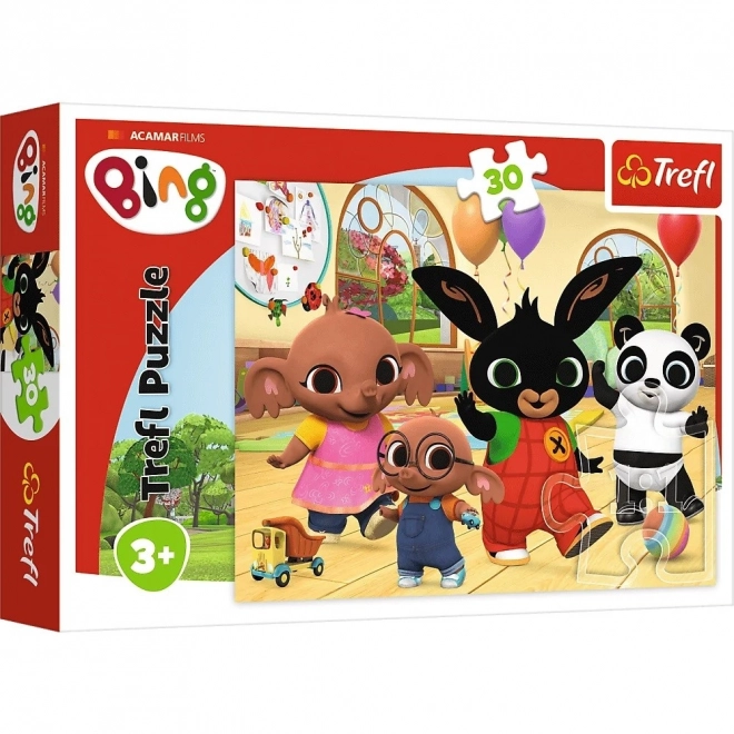 Puzzle TREFL Bing : Fête 30 pièces