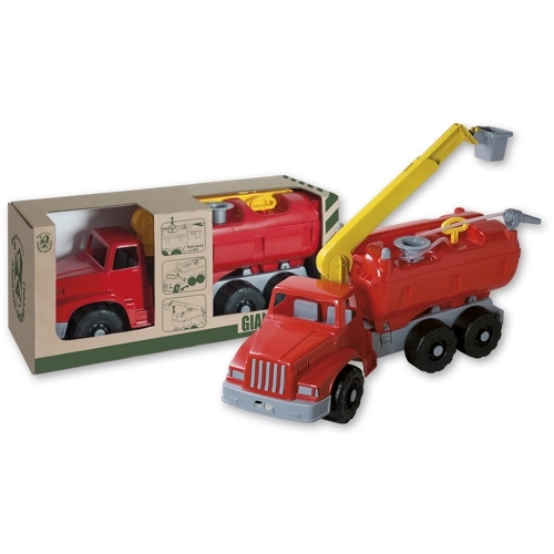 Androni Camions Géants camion de pompier avec plateforme et lance à eau fonctionnelle - longueur 74 cm