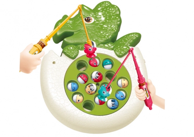 Jeu de Pêche avec Dinosaures