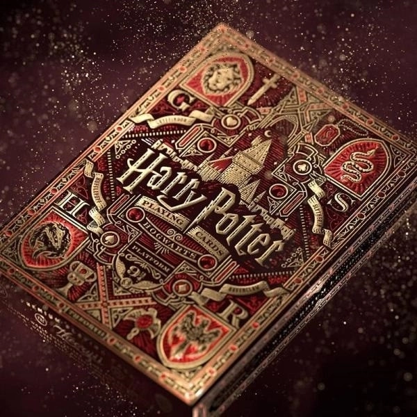 Cartes Harry Potter paquet rouge - Gryffondor