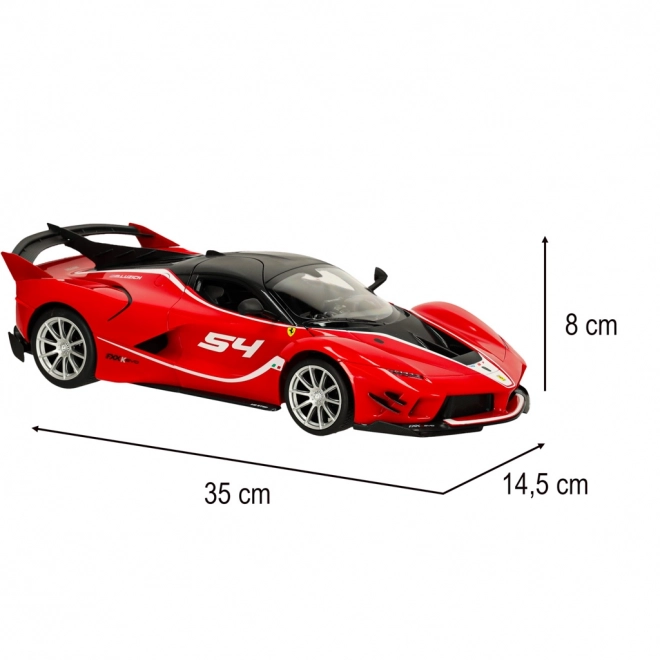 Voiture télécommandée Ferrari FXX rouge