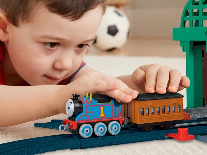 Fisher-Price Train Thomas et ses amis Station Grodkov locomotive