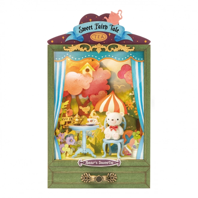 Petit théâtre miniature Goûter au thé