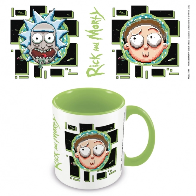 Tasse Rick and Morty Pixel Breakout 315 ml