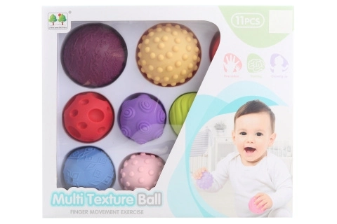 Ensemble de balles sensorielles 11 pcs