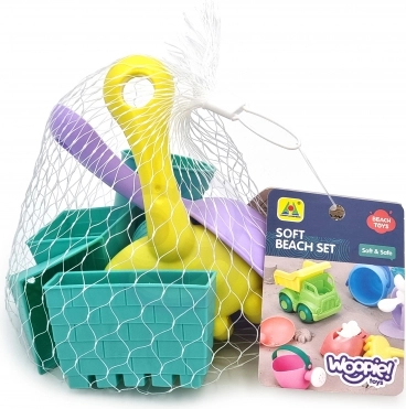 Ensemble pour le sable WOOPIE, 8 pièces