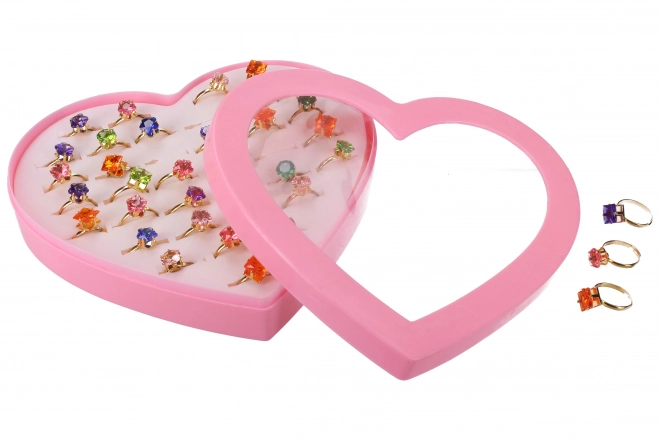 Set de bagues 36 pcs