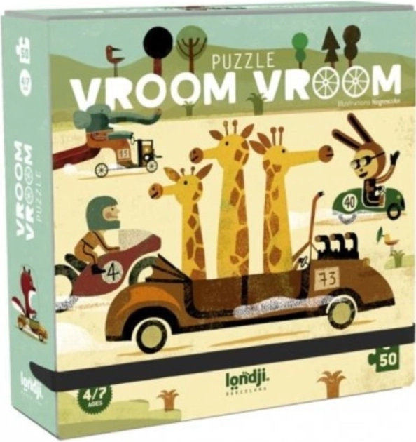 Puzzle Grandes Courses Londji - 50 pièces