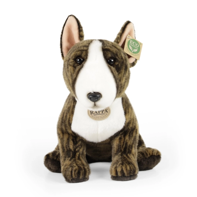 Chien en peluche bull-terrier anglais 30 cm ÉCOLOGIQUE