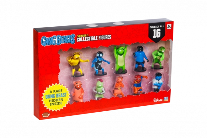 Figurines Gang Beasts série 1 - coffret de 12 pièces