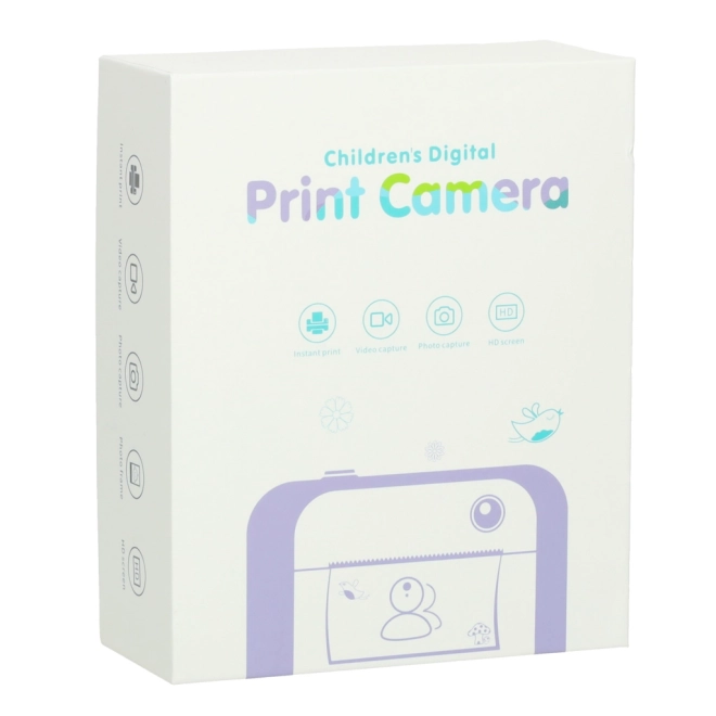 Appareil photo instantané pour enfants avec impression thermique 24MP et 1GB de mémoire – vert