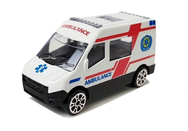 Ensemble de véhicules de secours 1:64 6 pièces
