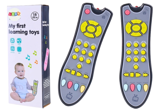 Télécommande interactive pour télévision destinée aux tout-petits Lumière et son éducatifs