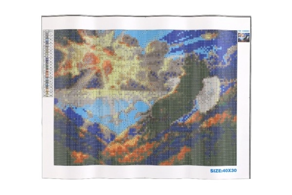 Kit de peinture diamantée - ciel