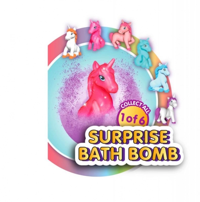 Glibbi Bombe de bain licorne avec surprise