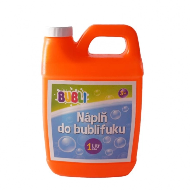 BUBLI Recharge pour machine à bulles, 1L