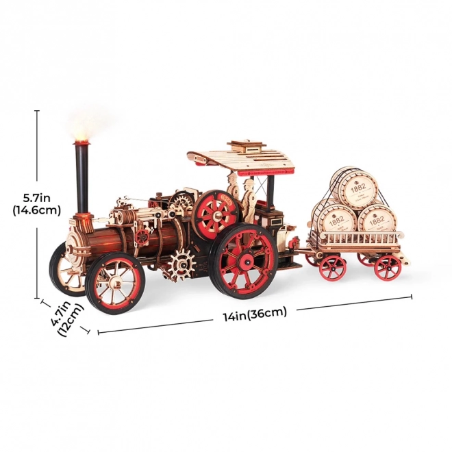 RoboTime 3D Puzzle mécanique Machine à vapeur
