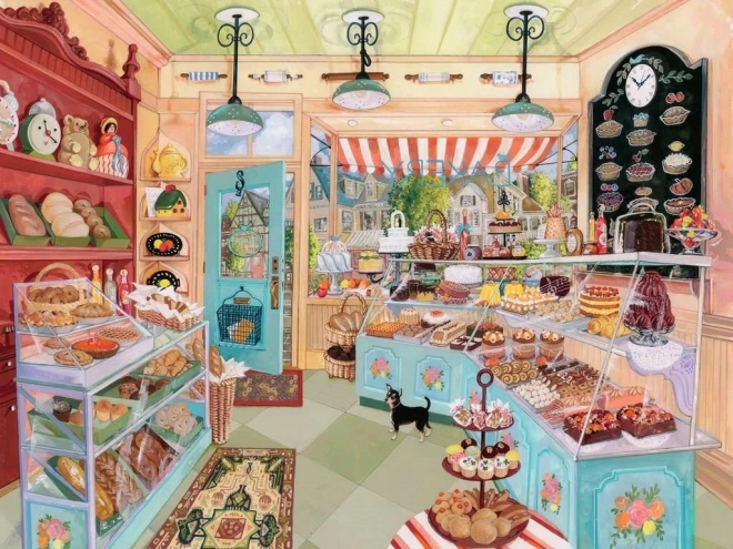 Ravensburger puzzle Boulangerie au coin de la rue – 750 pièces