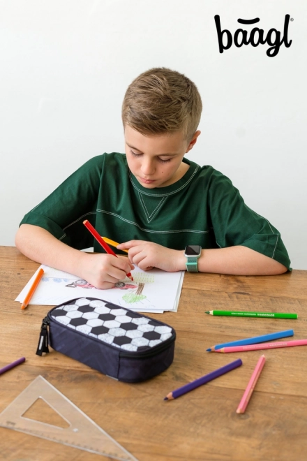 BAAGL Trousse d'école étui Goal