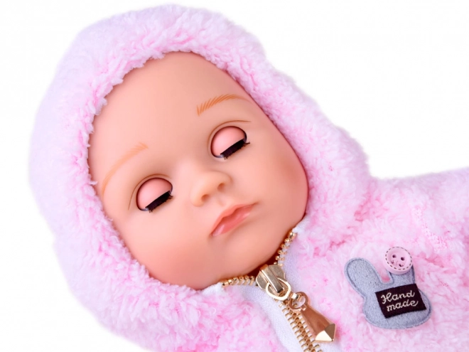Poupée bébé en caoutchouc souple 43 cm