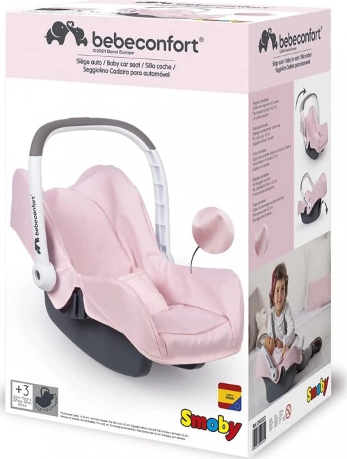 Siège auto Maxi-Cosi pour poupées rose clair