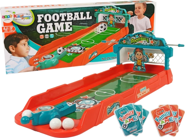 baby-foot de table avec lanceur et cartes de score pour enfants