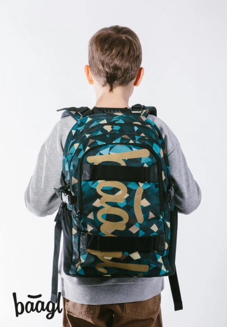 sac à dos scolaire Skate Polygon