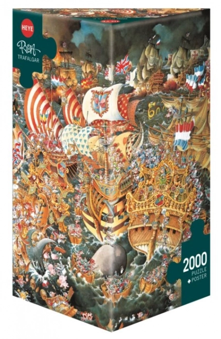 Puzzle Bataille de Trafalgar 2000 pièces de HEYE
