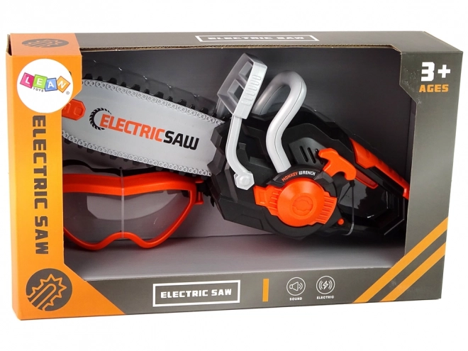 Scie électrique pour enfants avec son réaliste