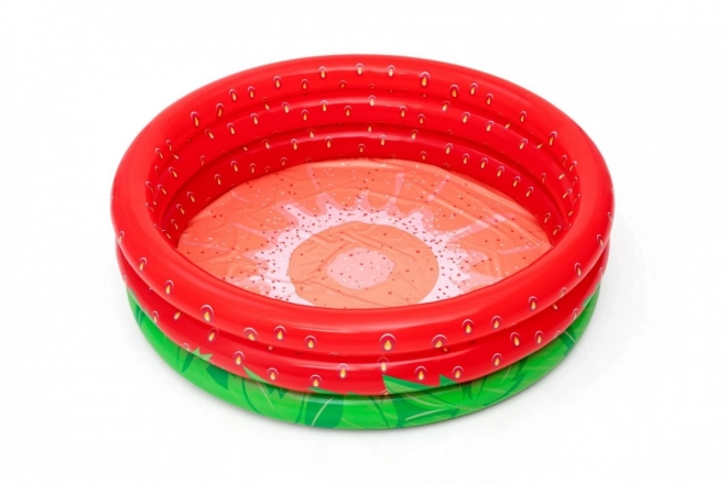 Piscine pour enfants Sweet Strawberry 2+ pataugeoire 160x38cm BESTWAY + rustine de réparation