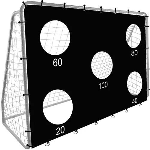 Cage de football et bâche d'entraînement Trizand